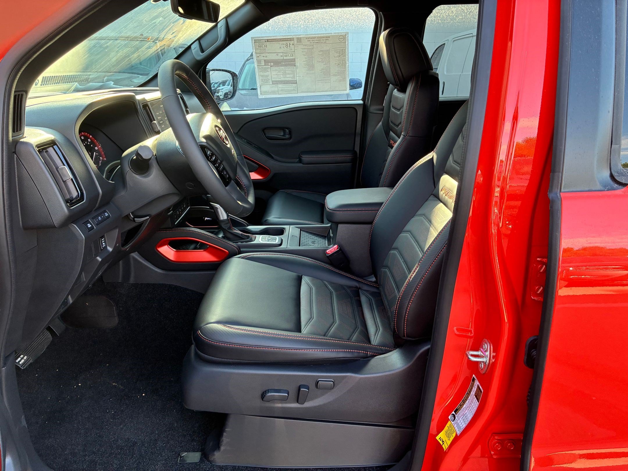 New 2026 Afterburn Orange Nissan Crew Cab PRO-4X® Long Bed image 13