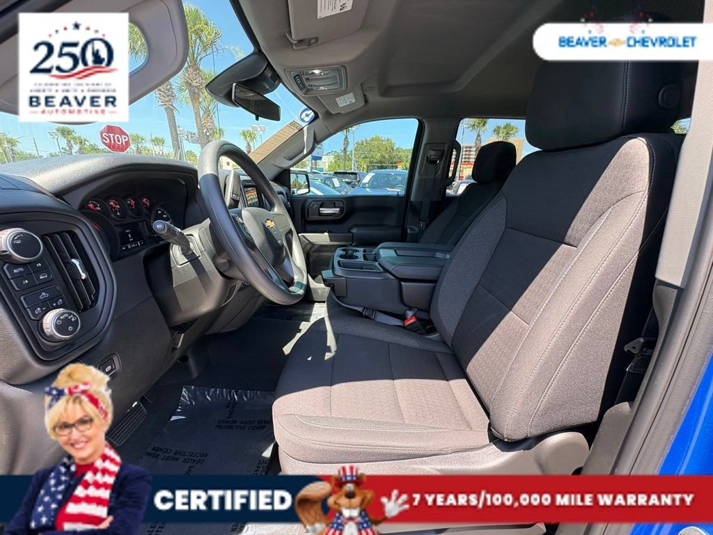 Used 2025 Riptide Blue Metallic Chevrolet Custom image 13