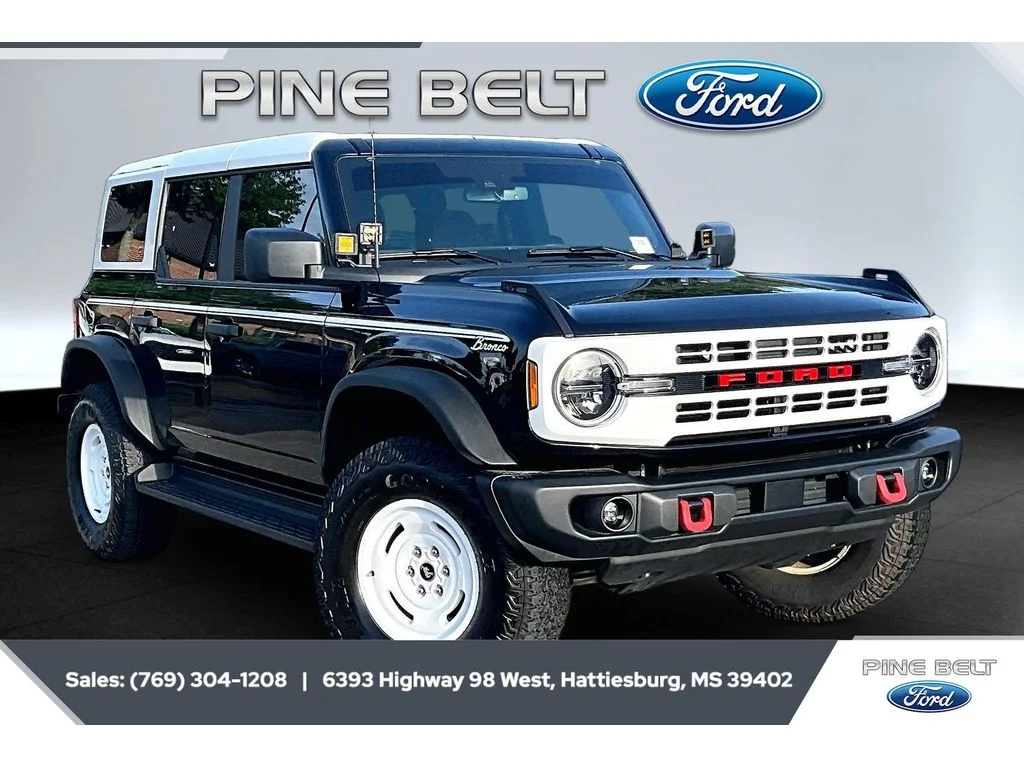 Used 2025 Shadow Black Ford Heritage Edition image 1