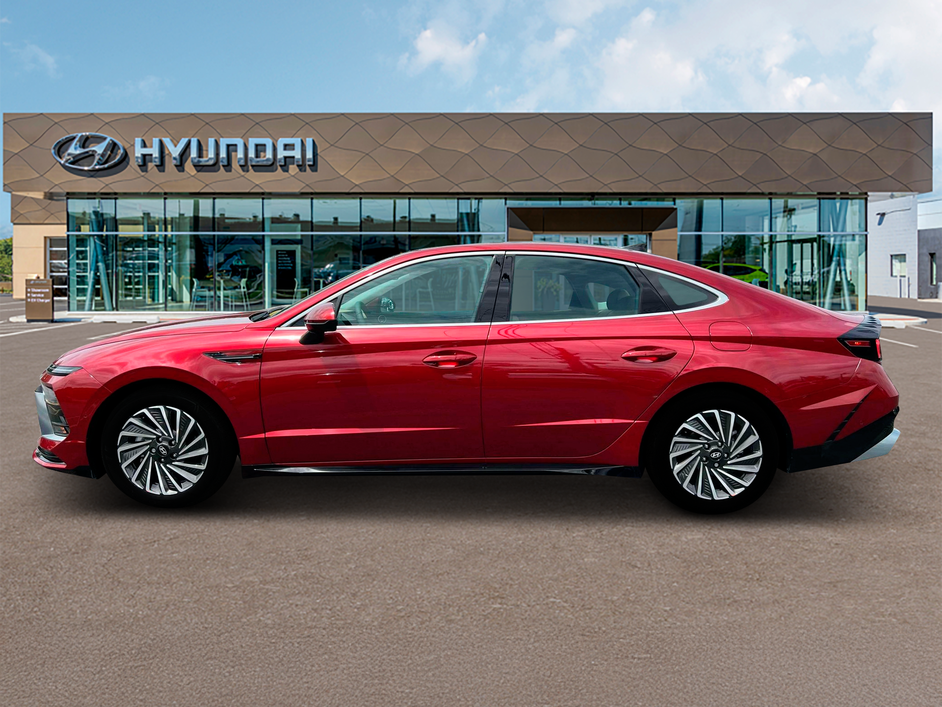 New 2025 Red Hyundai Limited image 3