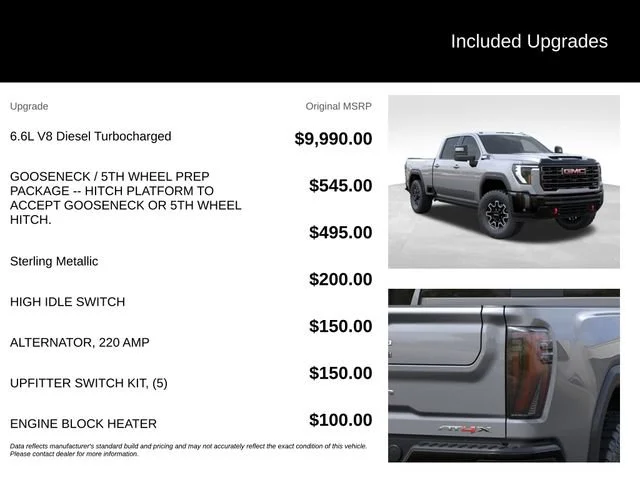 New 2026 Sterling Metallic GMC AT4X image 6