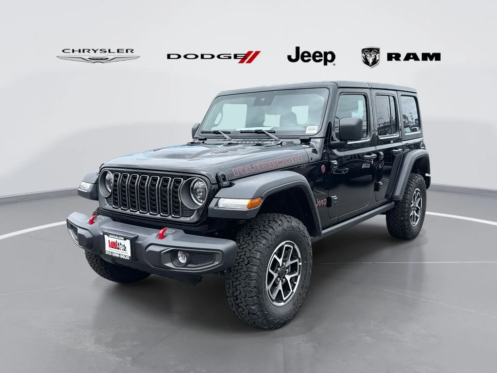 New 2025 Black Jeep Rubicon image 7
