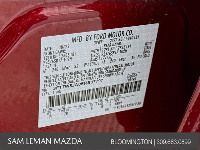 Used 2025 Red Ford XLT image 30
