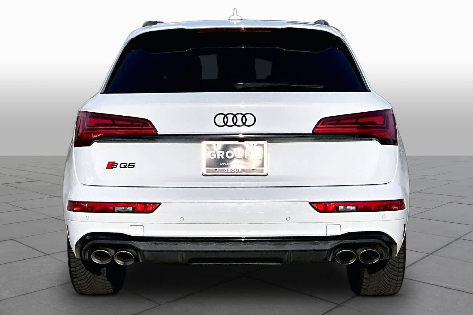 Used 2024 Glacier White Metallic Audi Premium Plus image 5