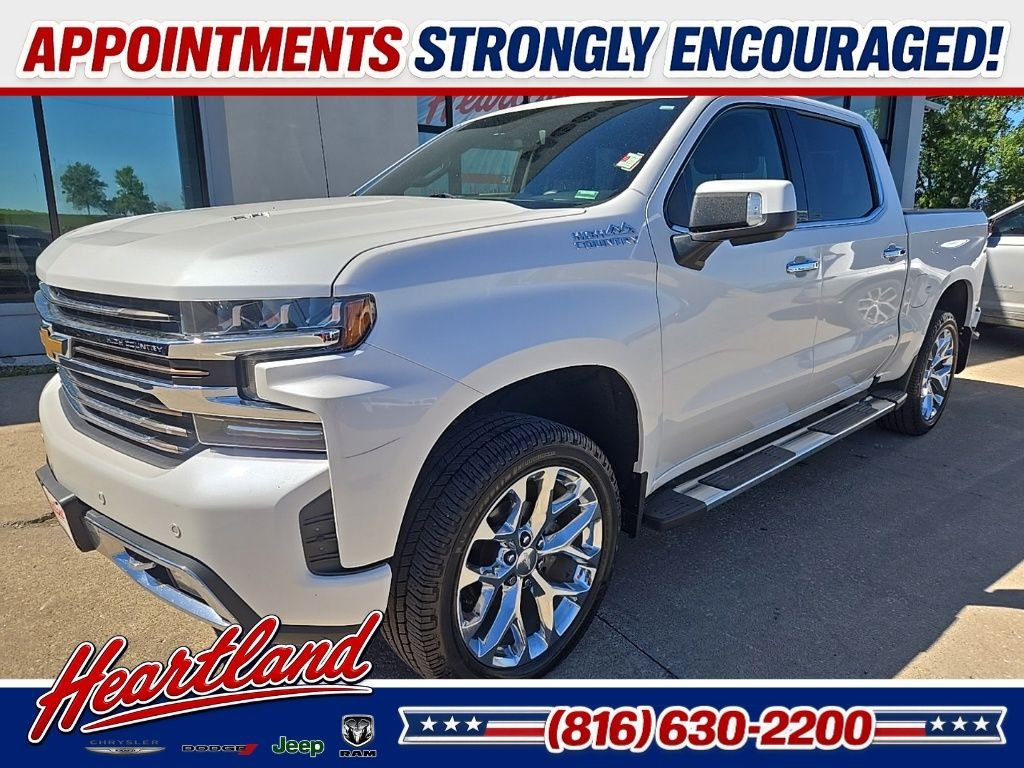 Used 2019 Chevrolet Silverado 1500 High Country with VIN 1GCUYHEL9KZ119577 for sale in Kansas City