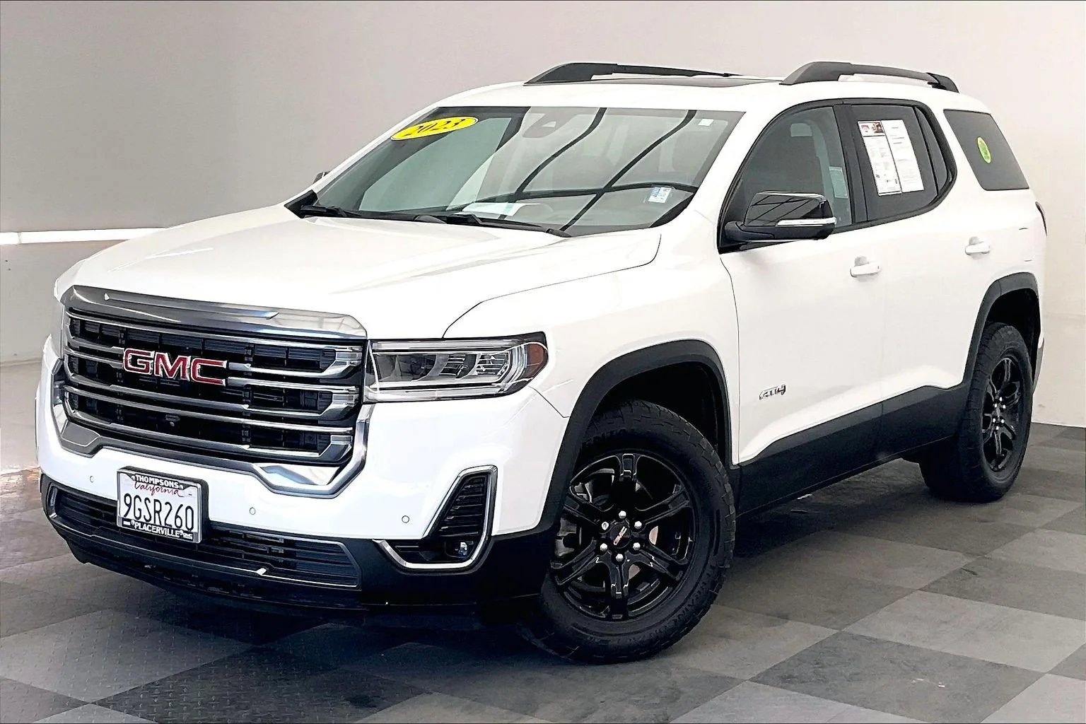 Used 2023 Summit White GMC AT4 image 12