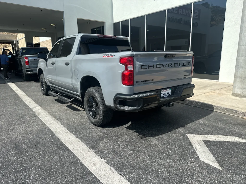Used 2024 Slate Gray Metallic Chevrolet Custom Trail Boss image 3