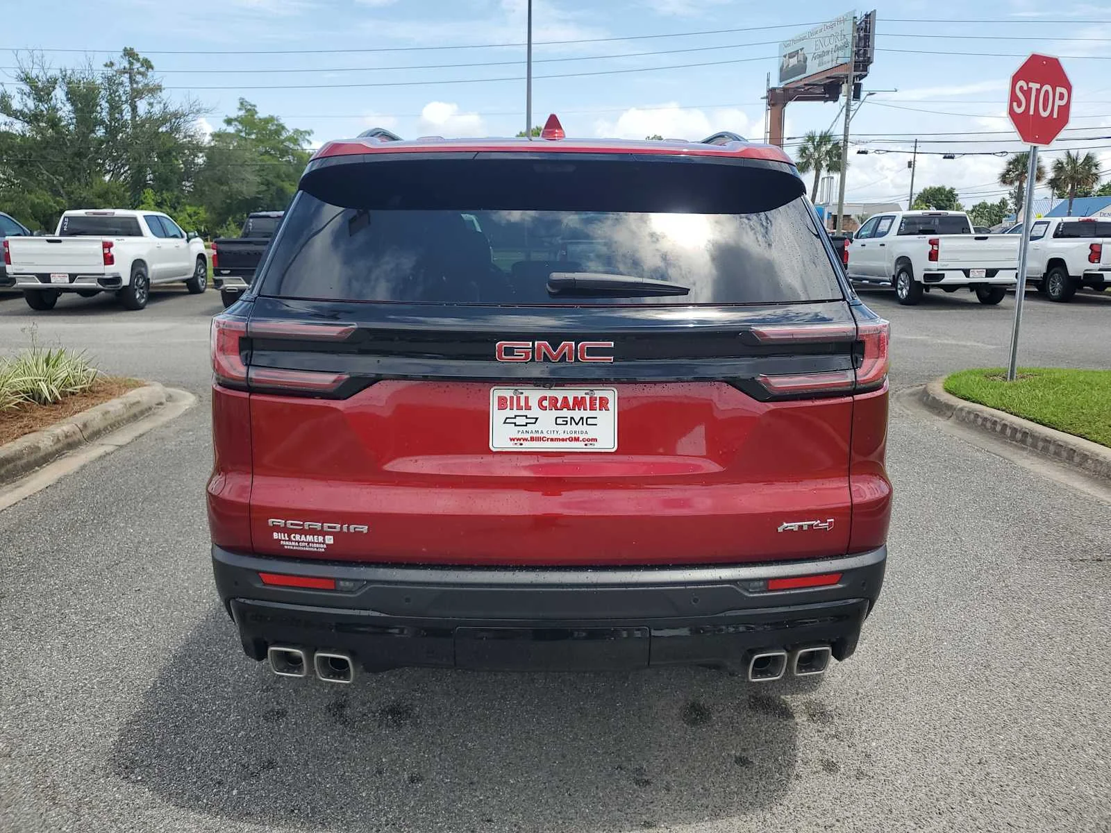 New 2026 Volcanic Red Tintcoat GMC AT4 image 4