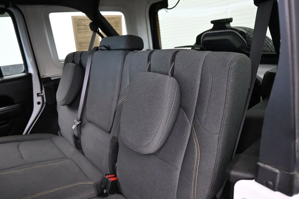 Used 2024 Bright White Clearcoat Jeep Sport S 4xe image 28