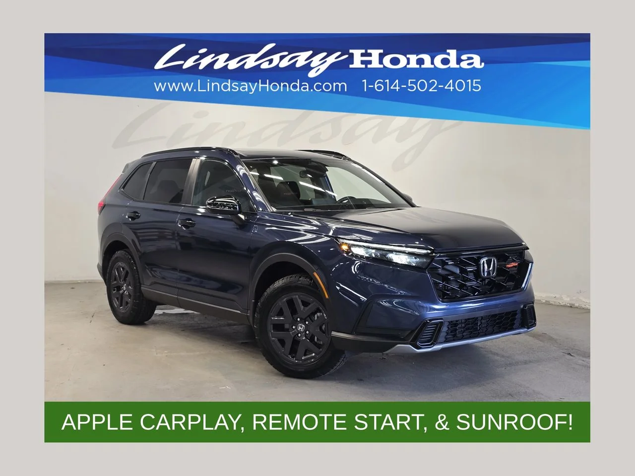 Used 2026 Canyon River Blue Metallic Honda TrailSport image 1