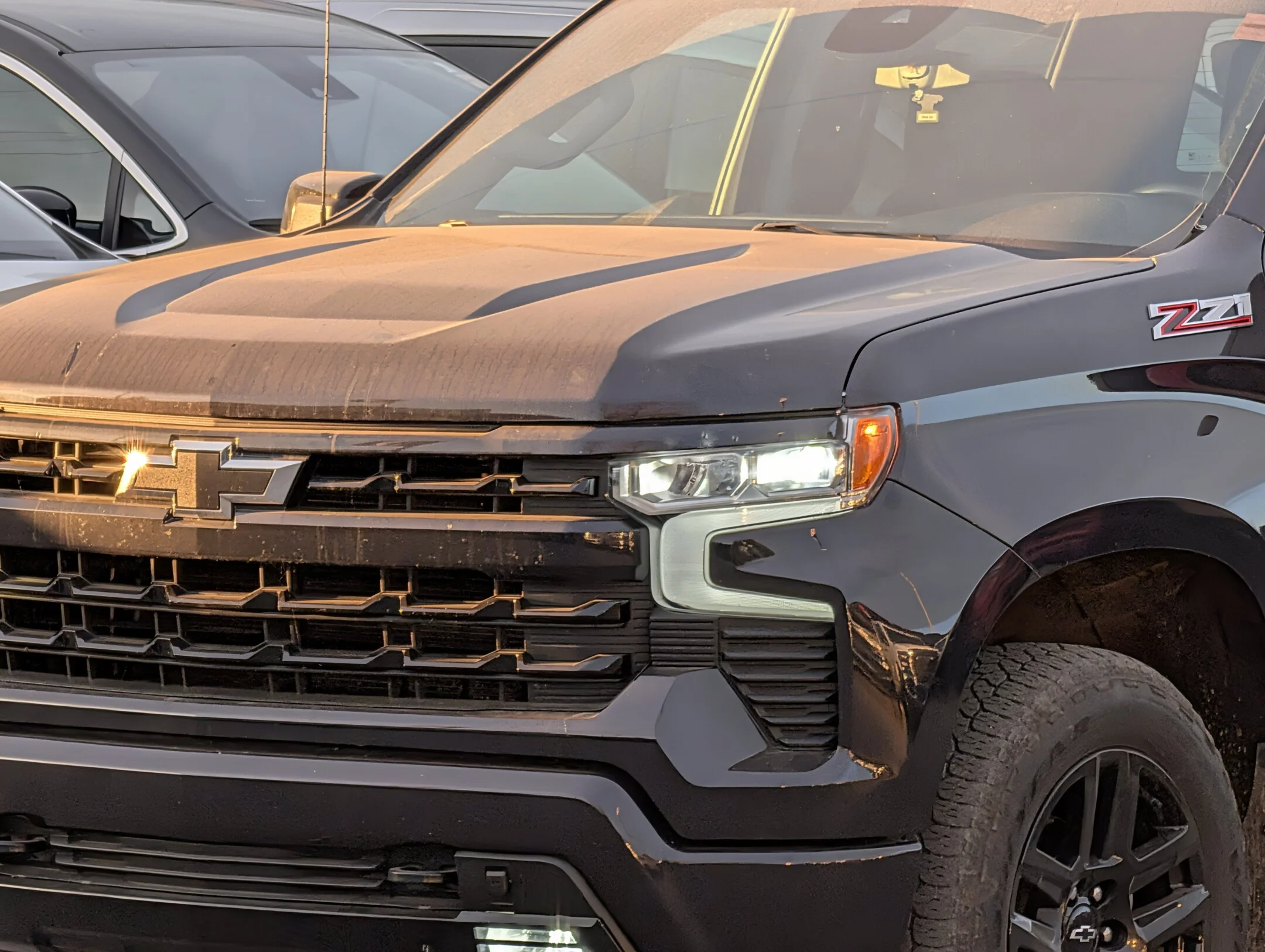 Used 2022 Black Chevrolet RST Z71 Offroad - 13.4 Touchscreen - Heated W - 4WD Crew Cab 147 RST image 10