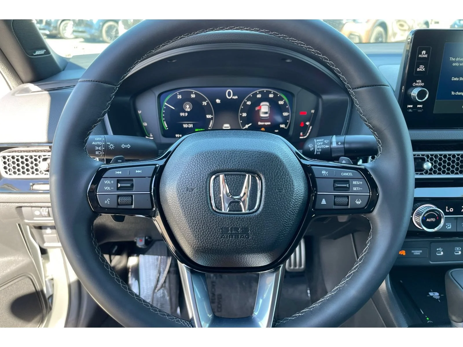 Certified Used 2026 Platinum White Pearl Honda 2WD Sport Touring Hybrid image 90