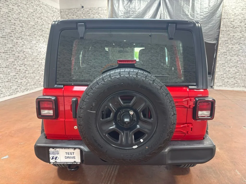 Used 2024 Firecracker Red Clearcoat Jeep Sport image 7