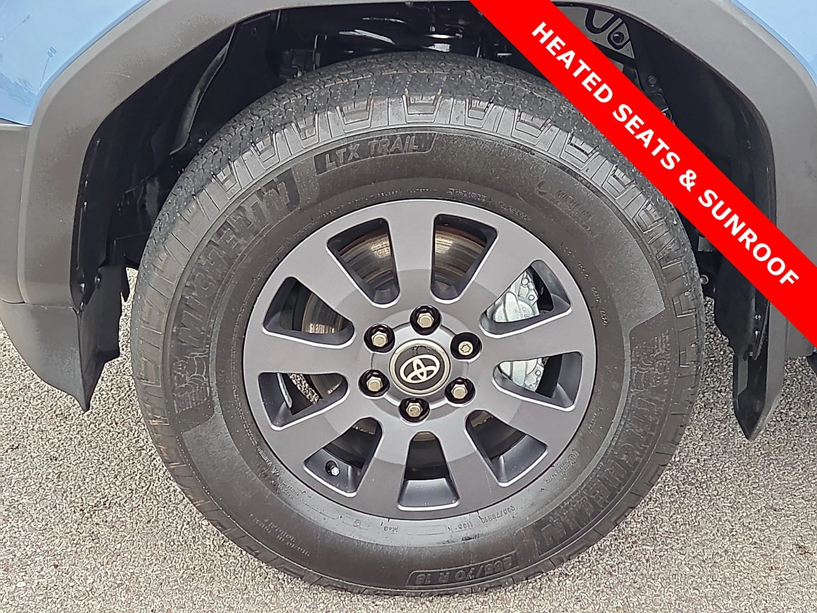Used 2024 Heritage Blue/Gray Scape Toyota 4DR 4WD image 7