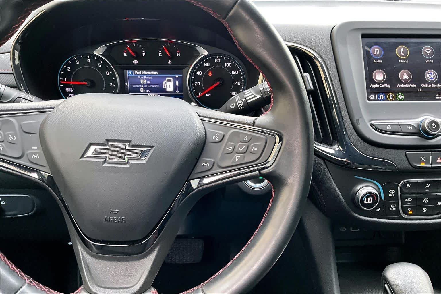 Used 2023 Mosaic Black Metallic Chevrolet RS image 25
