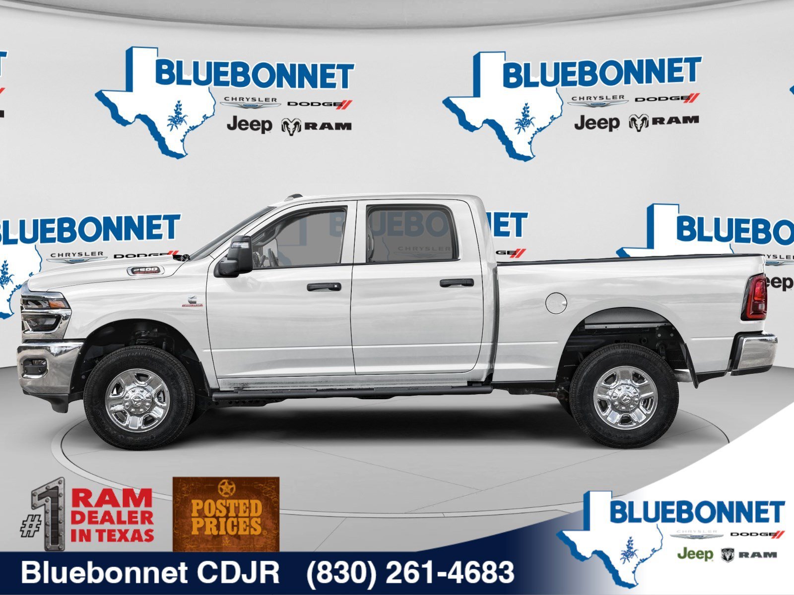 New 2026 Bright White Clearcoat RAM Tradesman image 3