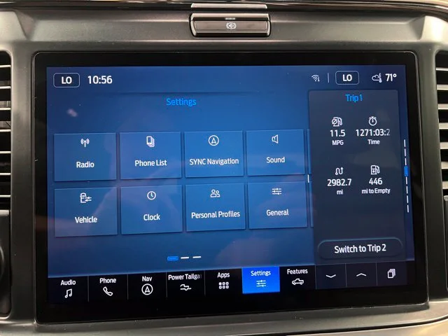 Used 2025 Blue Ford King Ranch image 36