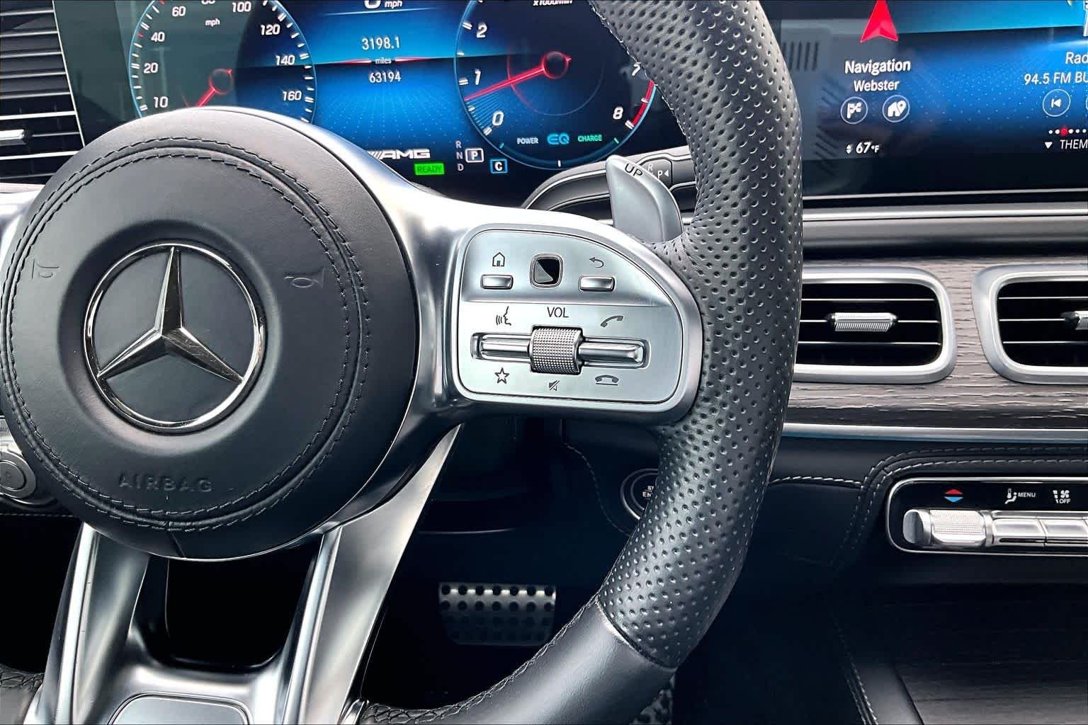 Used 2021 Obsidian Black Metallic Mercedes-Benz AMG® GLE 53 image 22