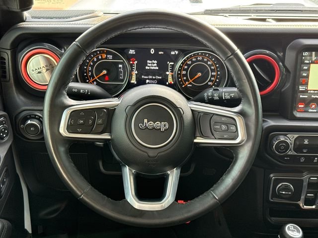 Used 2022 White Jeep Unlimited Sahara Altitude image 14