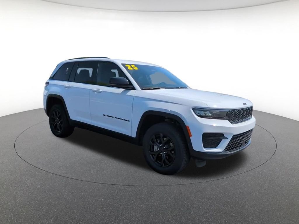 Certified Used 2025 White Jeep Altitude image 3