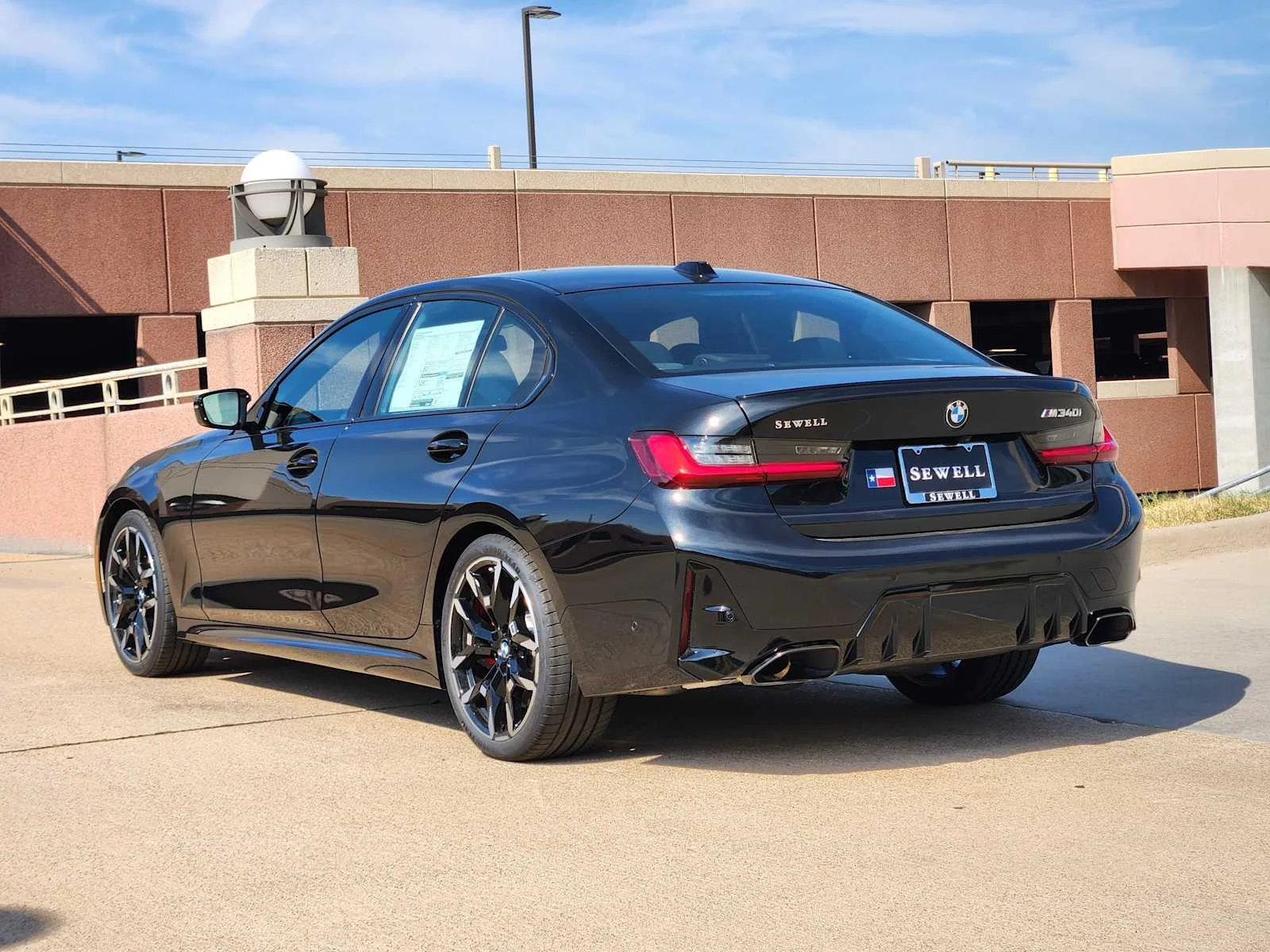 New 2026 Black Sapphire Metallic BMW M340i NA image 3