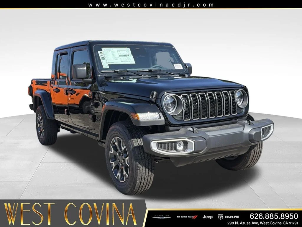 New 2026 Black Clear-Coat Exterior Paint Jeep Sahara image 4