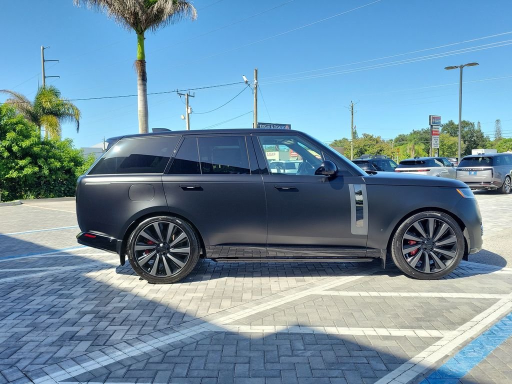New 2026 Obsidian Black Satin Land Rover SV image 6