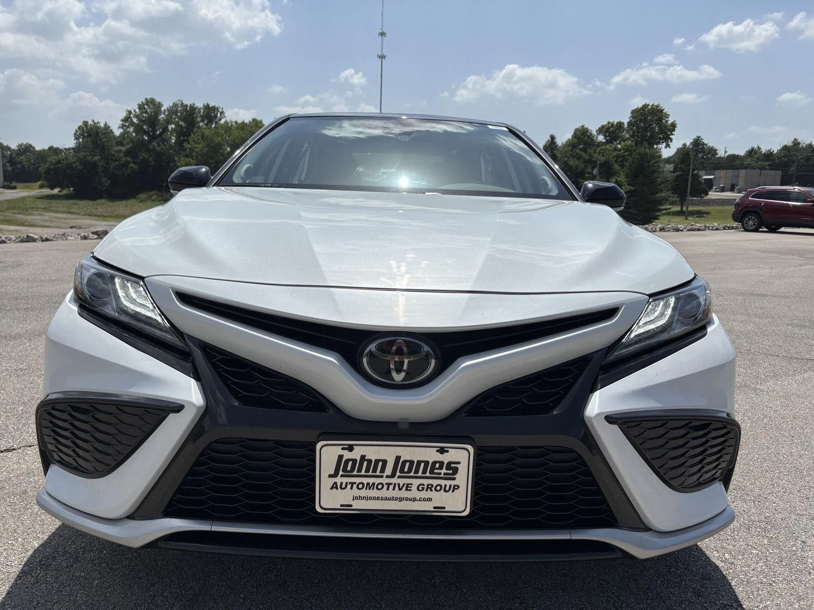Used 2023 Midnight Black Metallic Toyota XSE V6 image 17