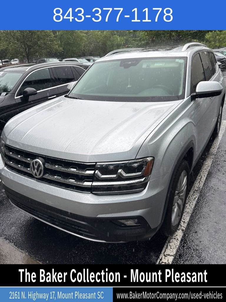 Used 2019 Reflex Silver Metallic Volkswagen 3.6L V6 SE image 1
