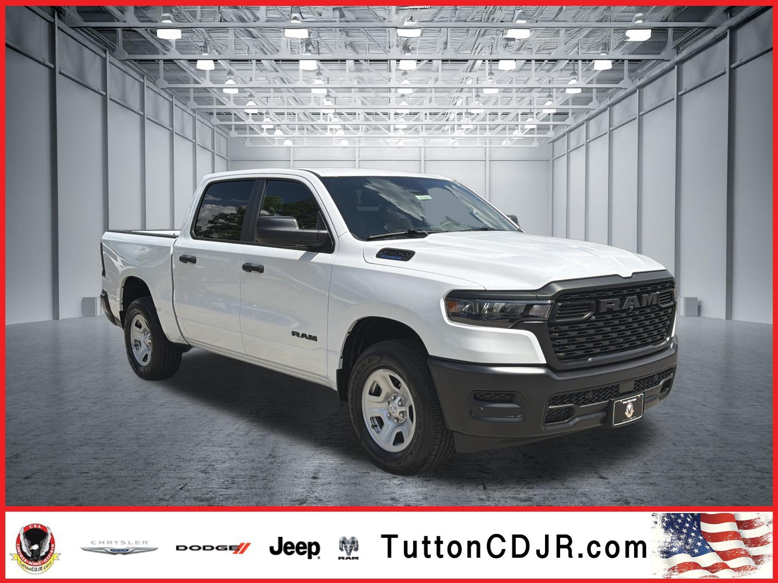 New 2027 Bright White Clear-Coat Exterior Paint RAM Tradesman image 1