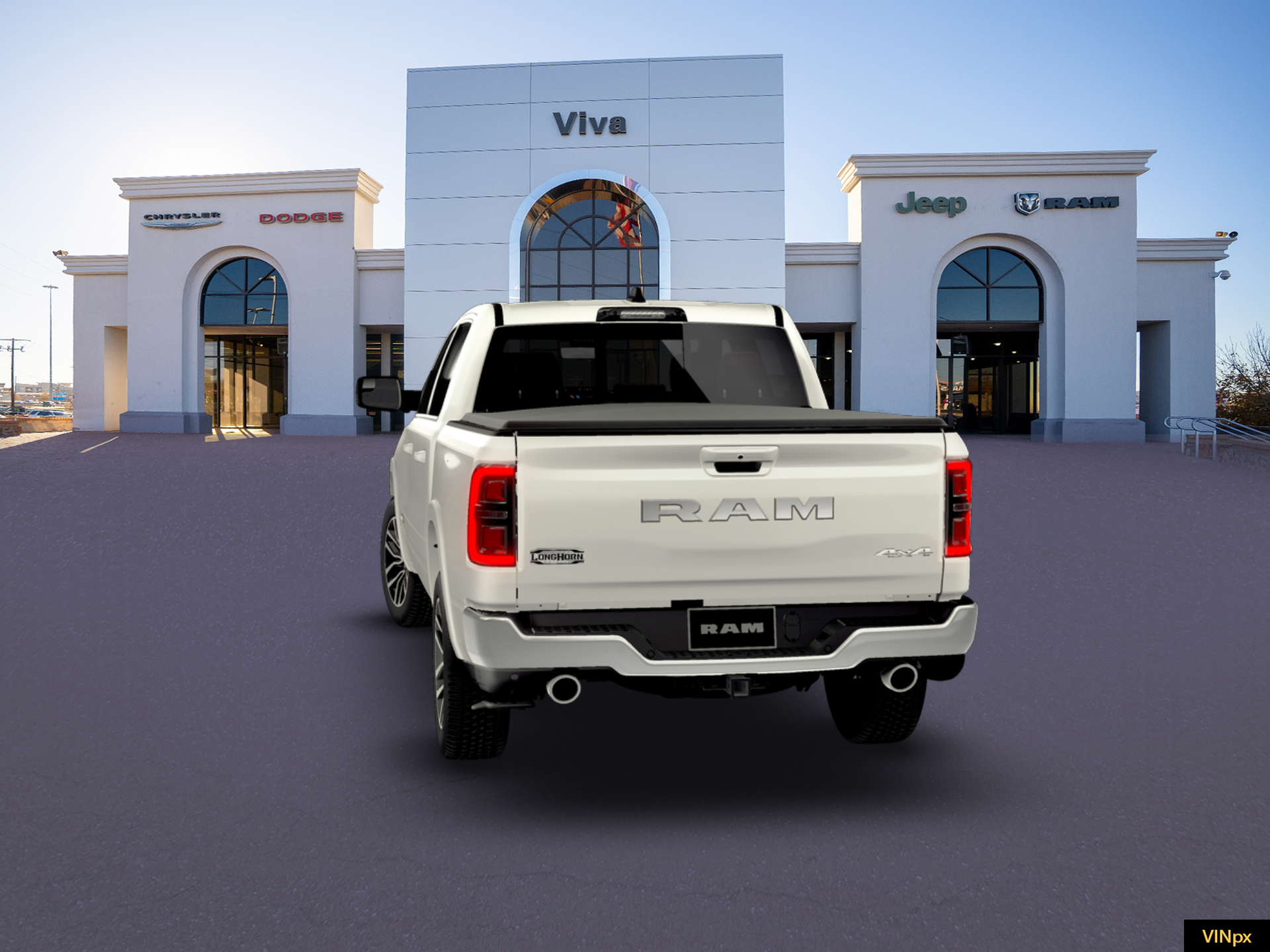 New 2026 Ivory White Tri-Coat Pearlcoat RAM Limited image 13