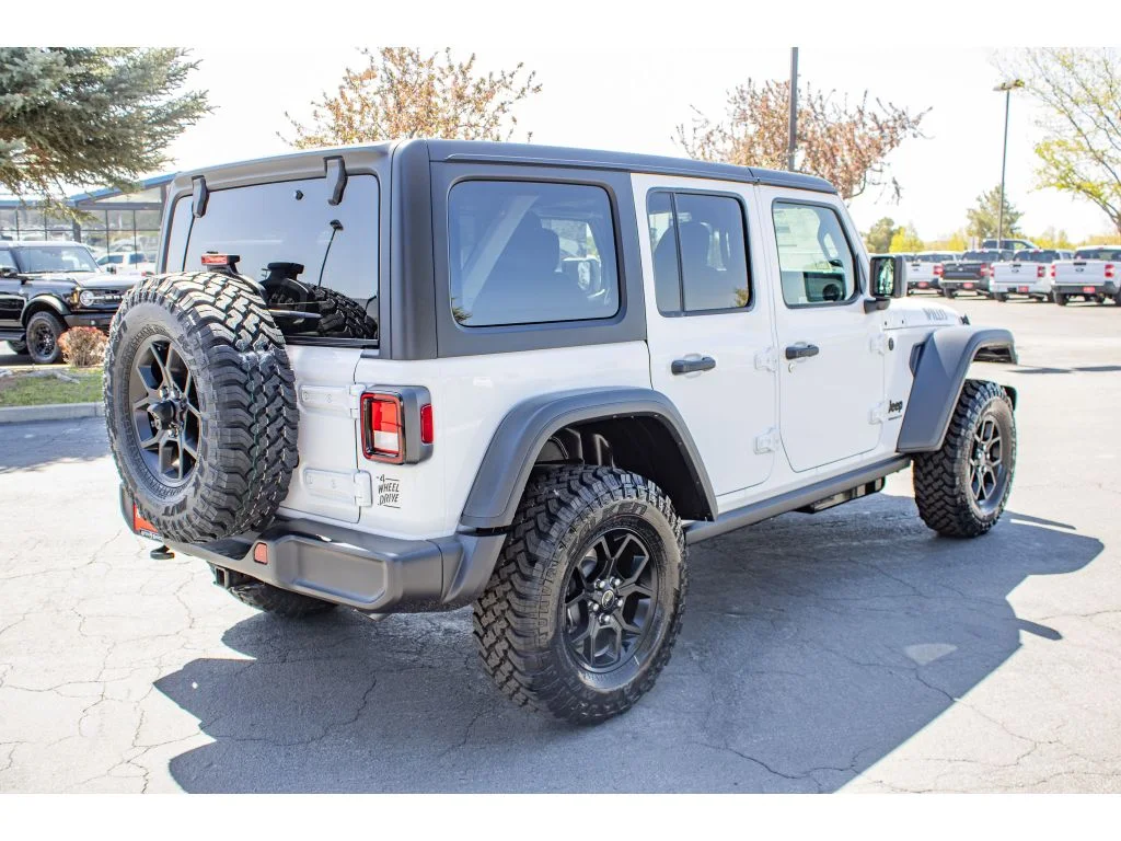 New 2026 Bright White Clearcoat Jeep Willys image 8