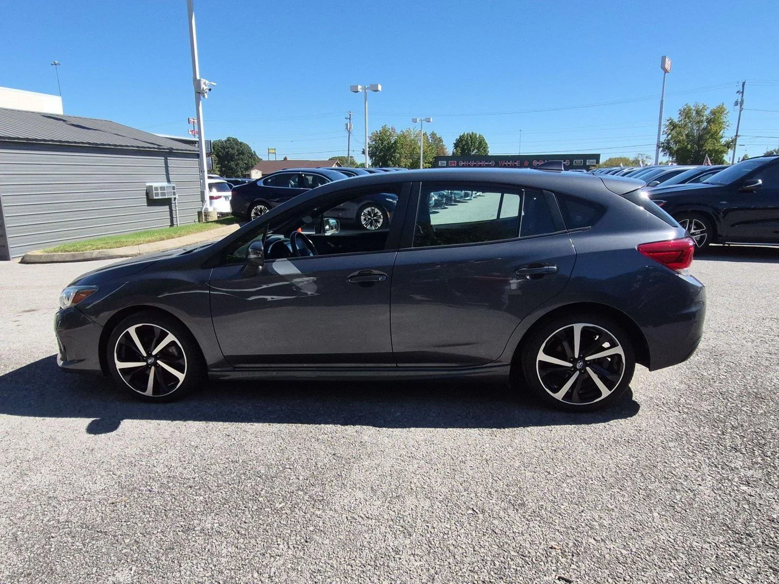 Used 2020 Magnetite Gray Metallic Subaru Sport image 2