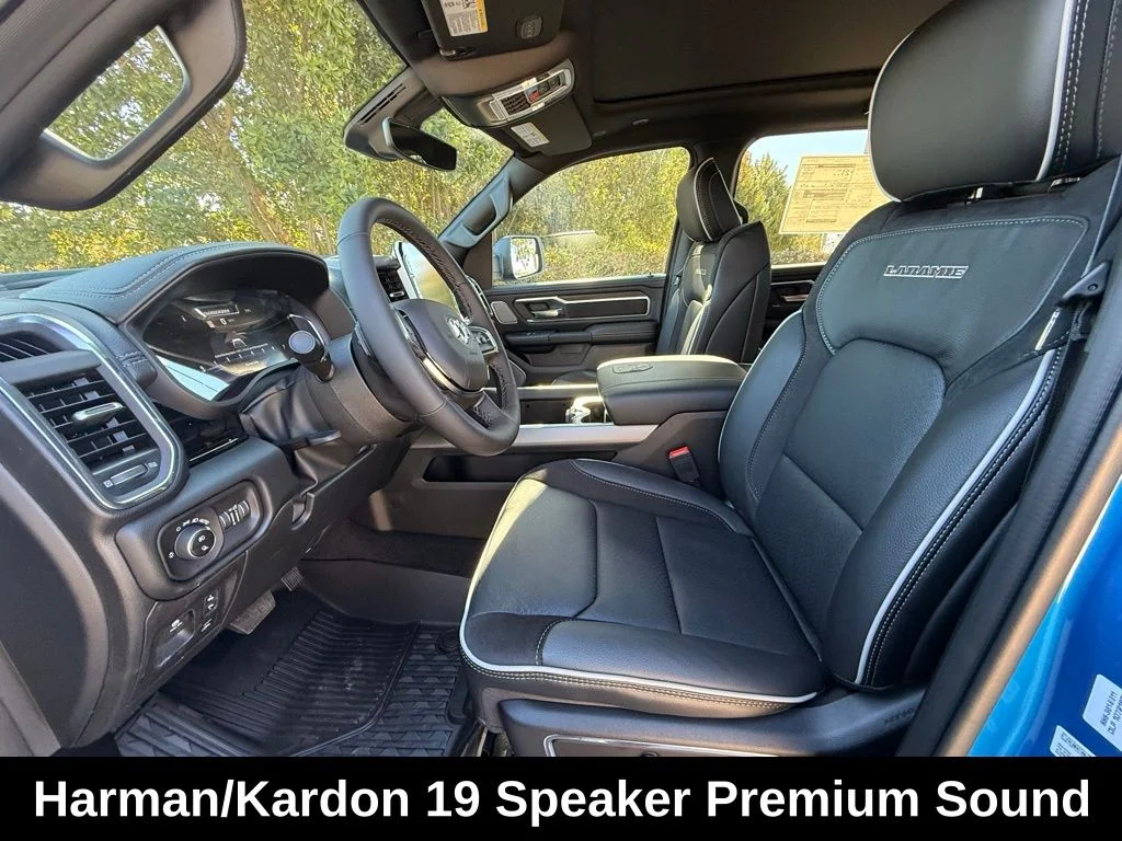 New 2026 Hydro Blue Pearl-Coat Exterior Paint RAM Laramie image 11