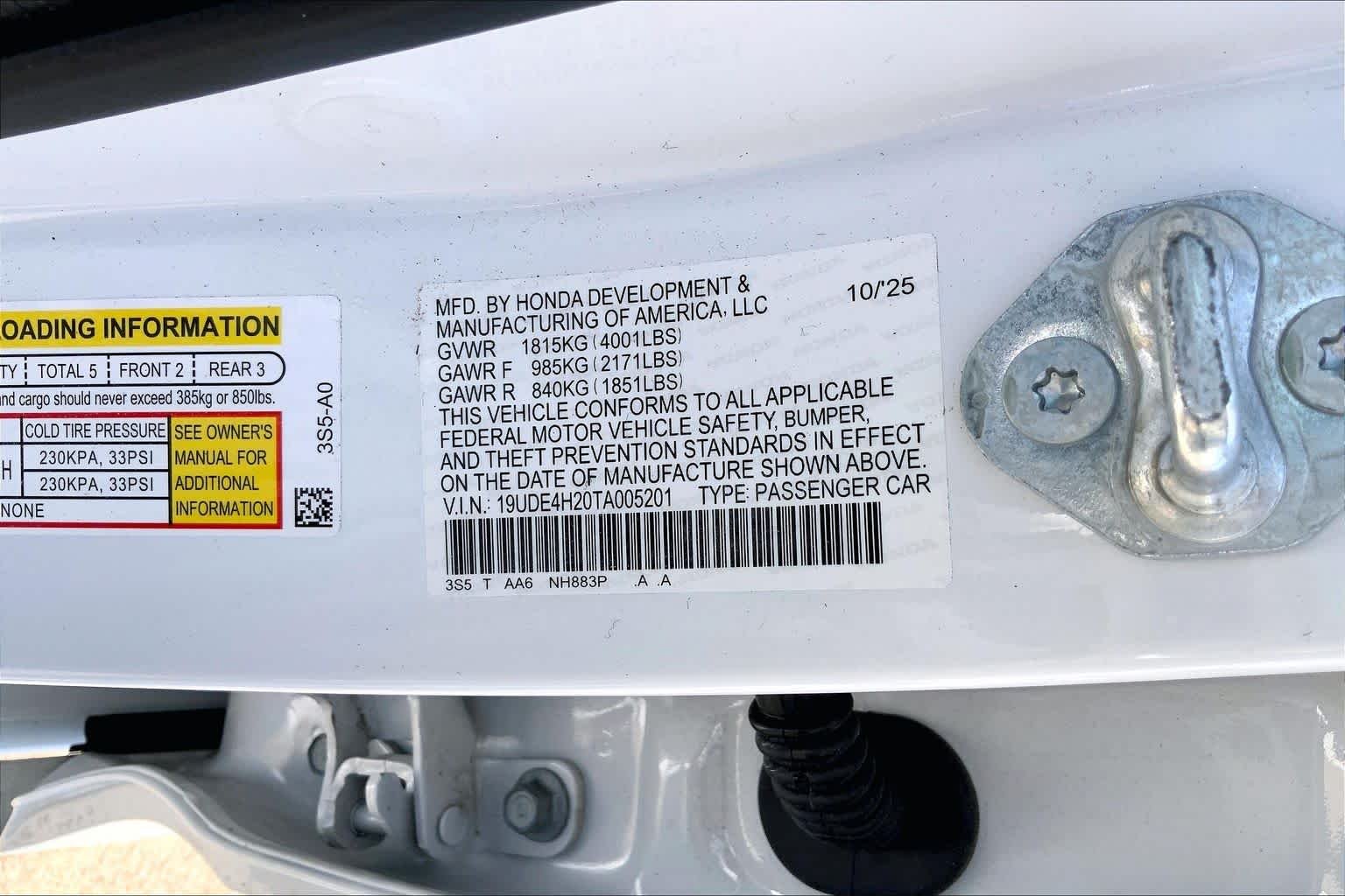 Used 2026 Platinum White Pearl Acura  image 34