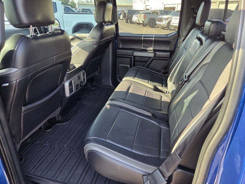 Used 2018 Lightning Blue FORD RAPTOR 4WD SUPERCREW 5.5