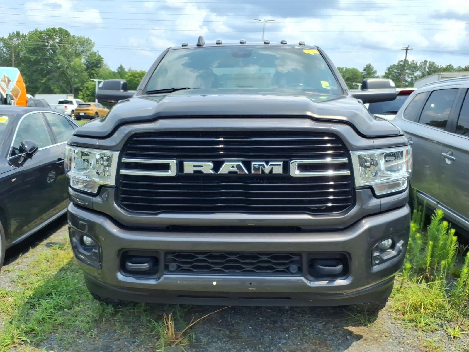 Used 2021 Granite Crystal Metallic Clearcoat Ram Big Horn image 4