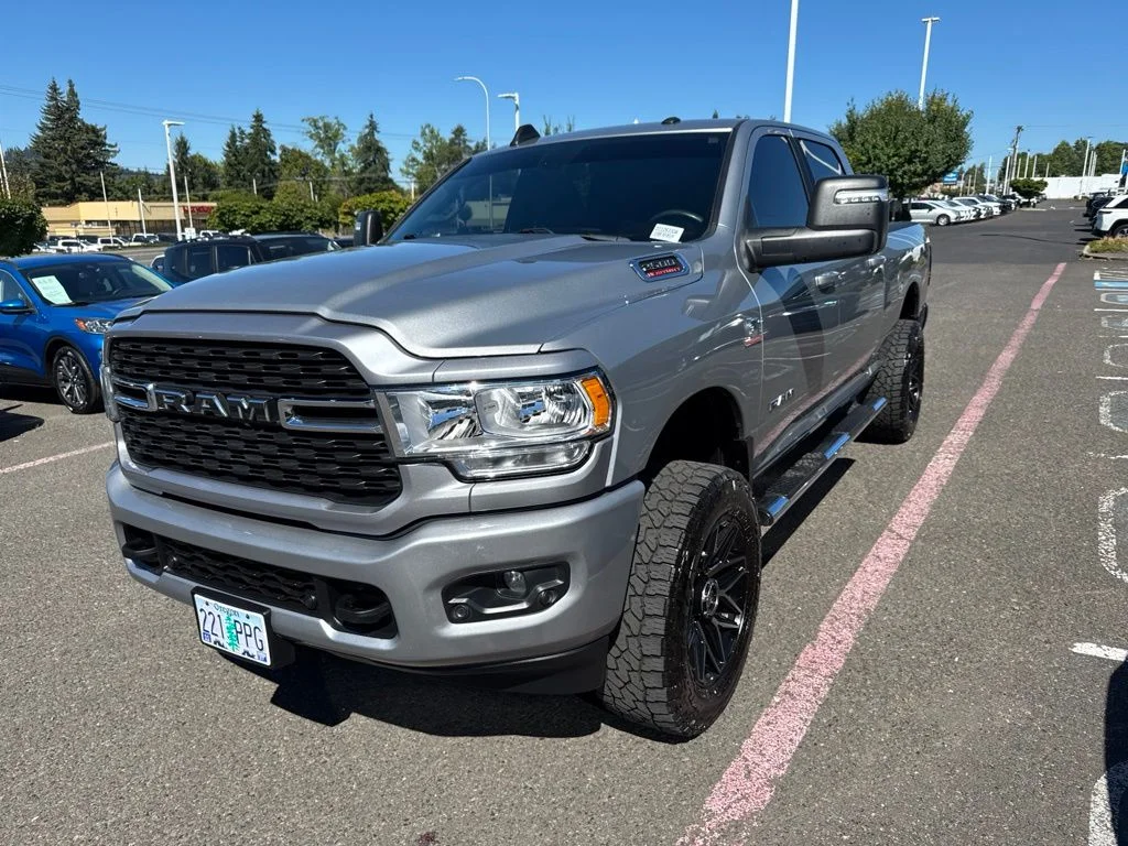 Used 2024 Billet Silver Metallic Clearcoat Ram Big Horn image 3