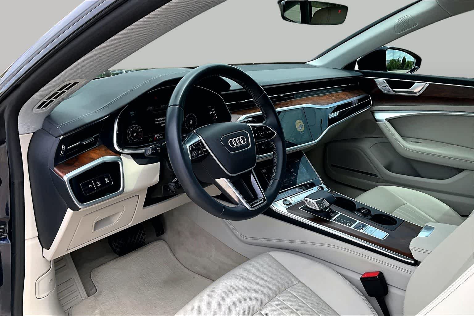 Used 2022 Firmament Blue Metallic Audi Premium Plus image 17