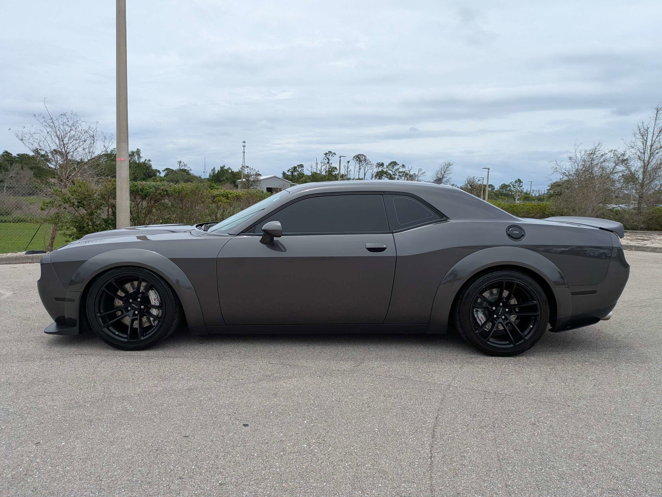 Used 2020 Granite Pearlcoat Dodge SRT Hellcat Redeye Widebody image 8