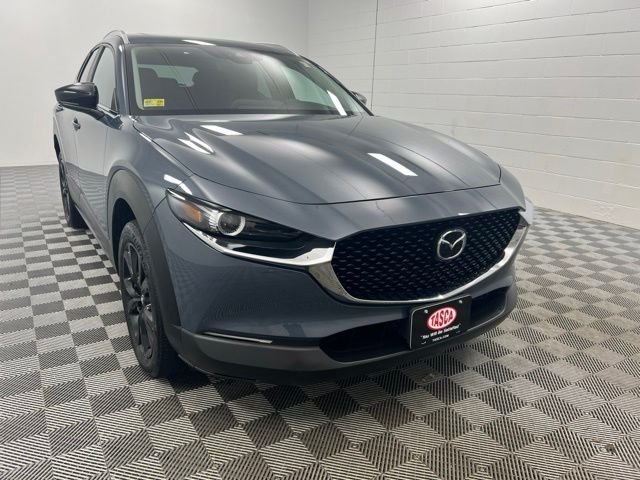Used 2023 Polymetal Gray Metallic Mazda 2.5 S Carbon Edition image 1