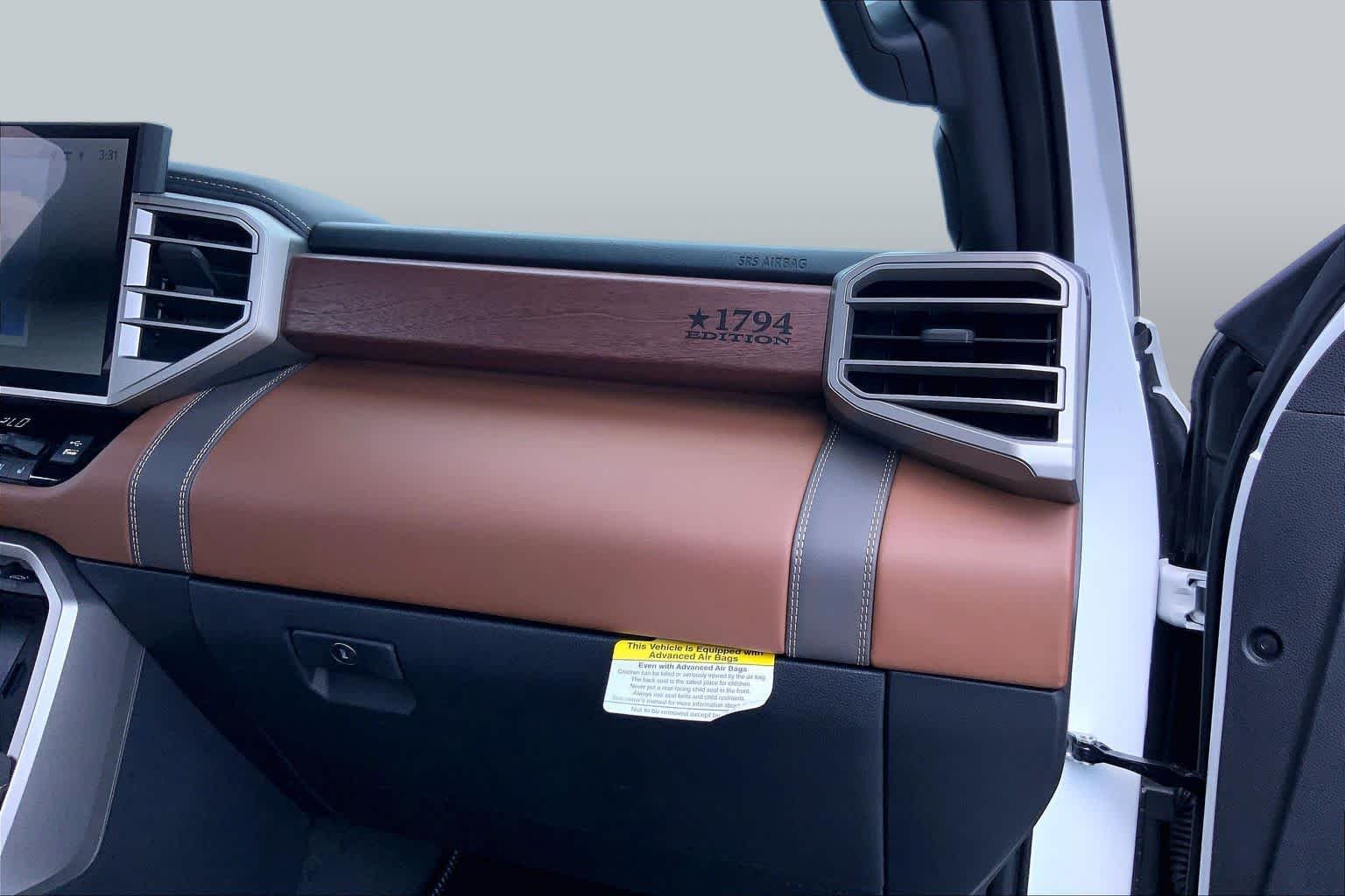 Used 2026 Wind Chill Pearl Toyota 1794 Edition Hybrid image 18