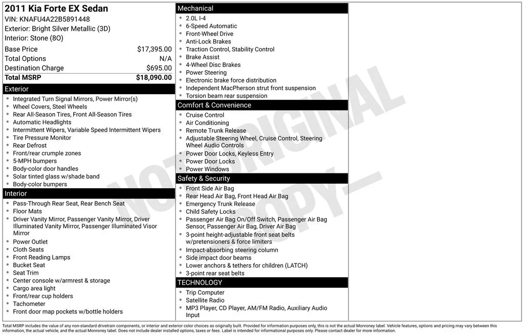 Used 2011 Silver Kia EX image 41