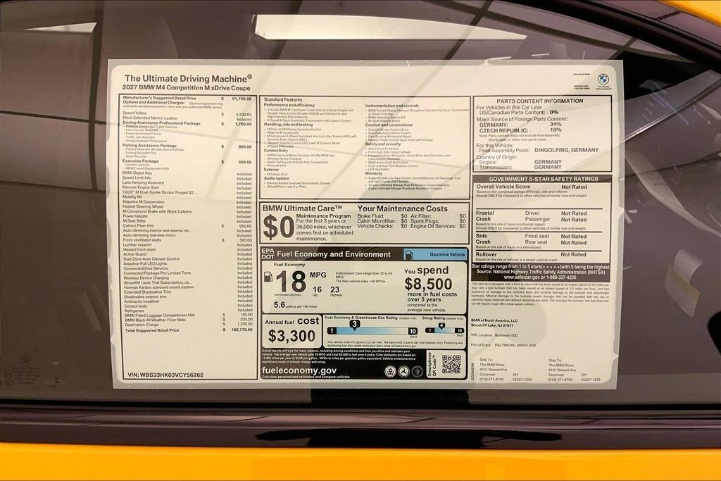 New 2027 Speed Yellow BMW  image 12