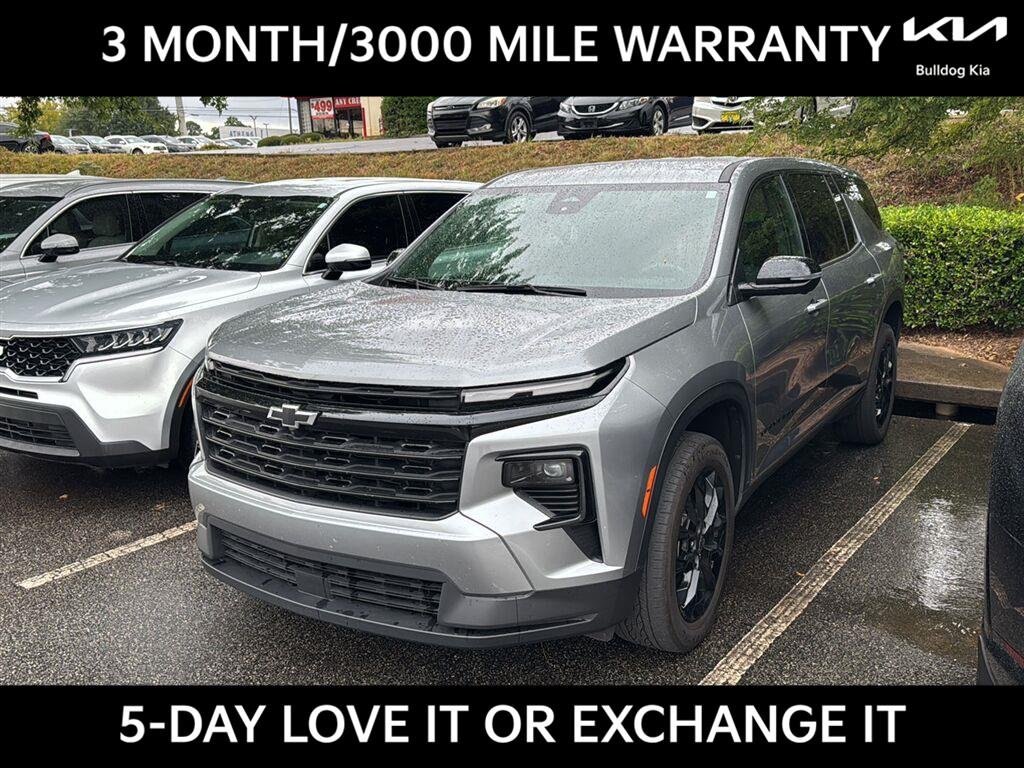 Used 2024 Sterling Gray Metallic Chevrolet FWD LS image 3