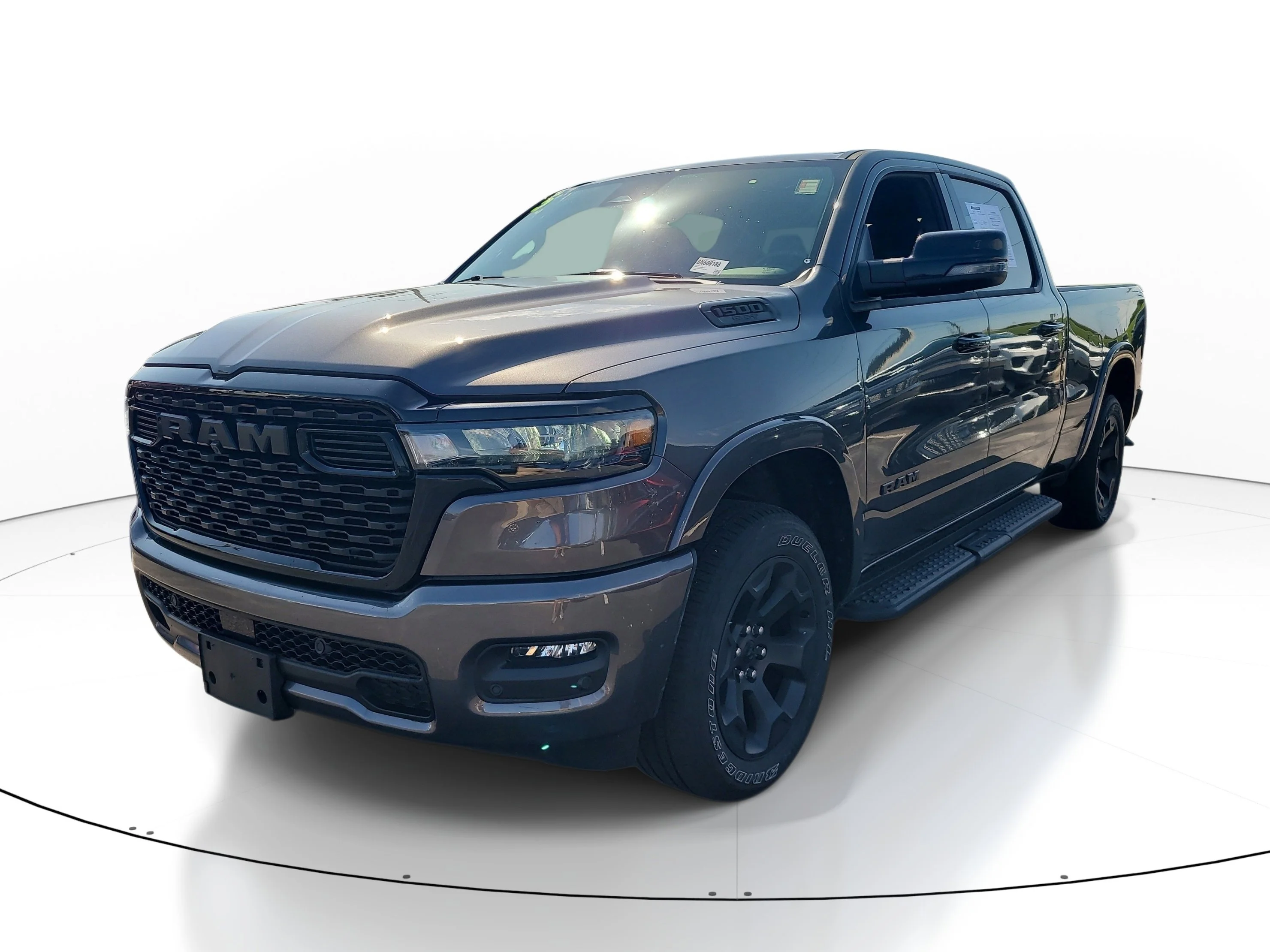 Used 2025 Granite Crystal Metallic Clearcoat Ram Big Horn image 3