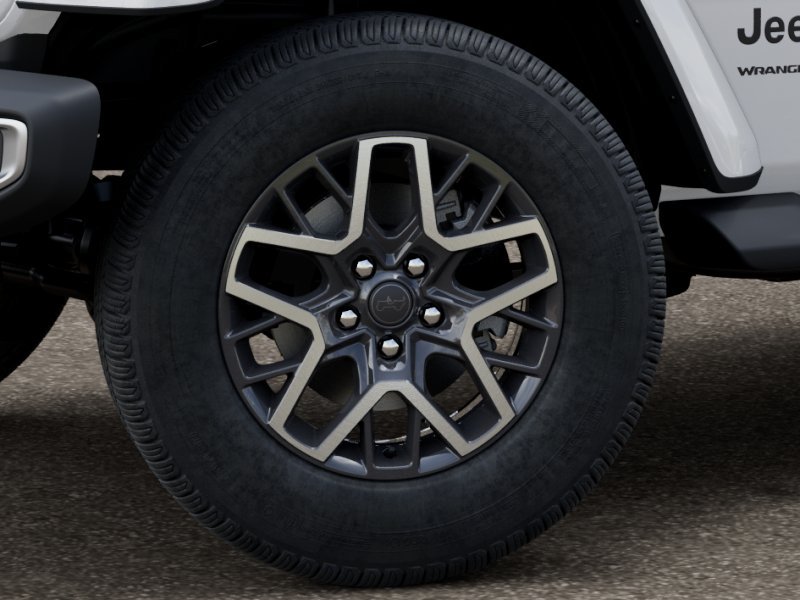 New 2026 Bright White Clear-Coat Exterior Paint Jeep Sahara image 4