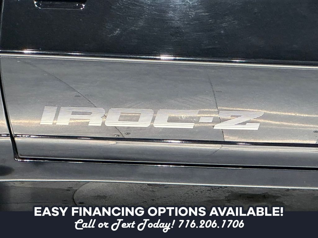 Used 1988 Black Chevrolet IROC-Z image 6