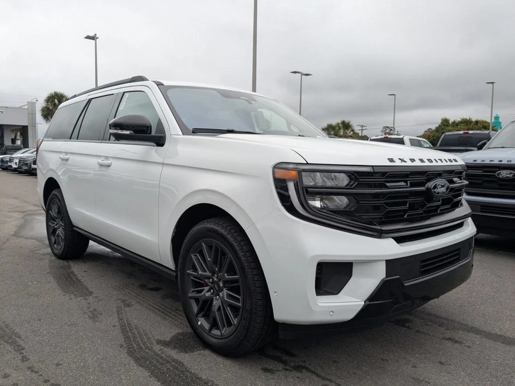 New 2025 White Ford Platinum image 2