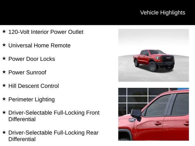 New 2026 Volcanic Red Tintcoat GMC AT4X image 15